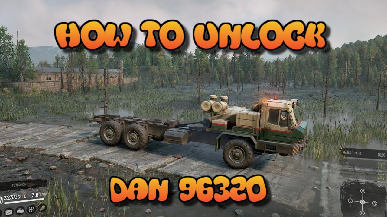 Dan 96320 — грузовик SnowRunner