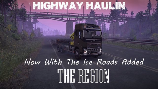 Highway Haulin The Region — карта сообщества SnowRunner