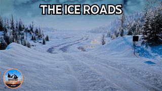 Ice Road — карта сообщества SnowRunner