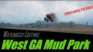 West GA Mud Park (Remastered) — карта сообщества SnowRunner