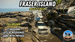 Fraser Island - Australia — карта сообщества SnowRunner