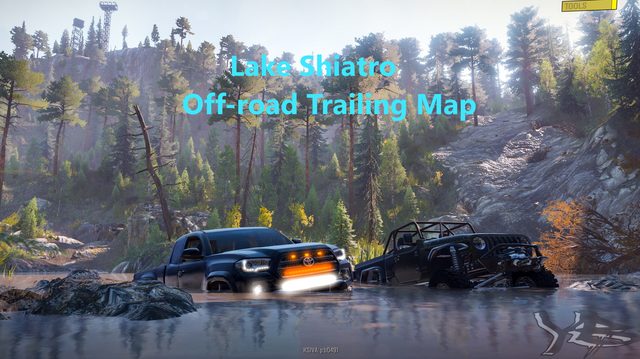 Lake Shiatro — карта сообщества SnowRunner