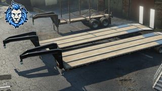 Delta Gooseneck Trailer Pck — мод SnowRunner с mod.io