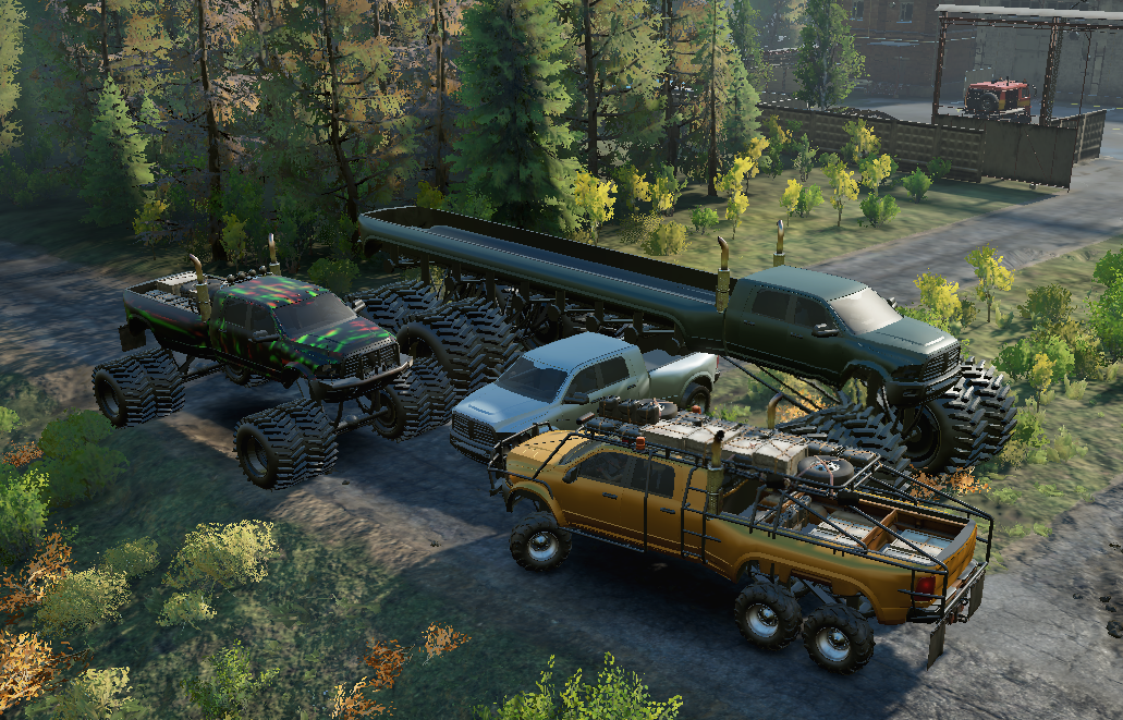 XRH Diesel Truck — мод SnowRunner с mod.io