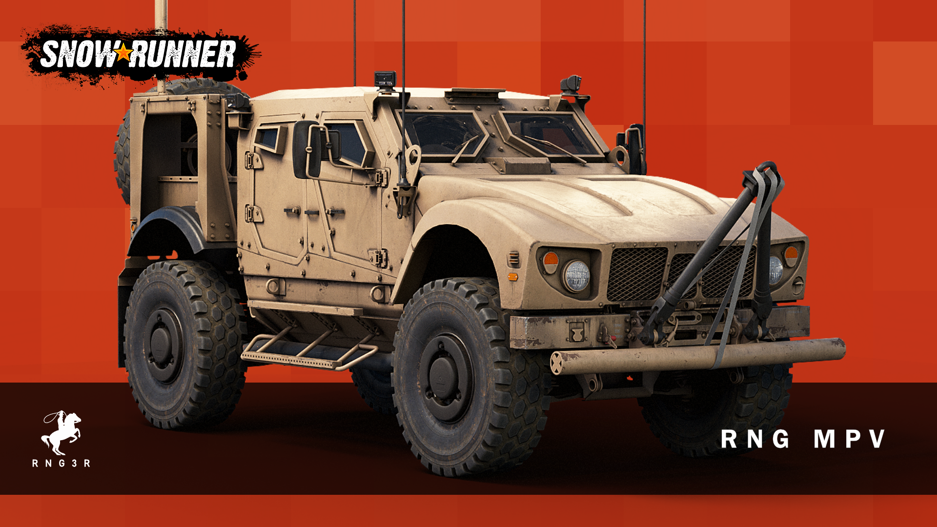 RNG MPV Multi Purpose Vehicle — мод SnowRunner с mod.io