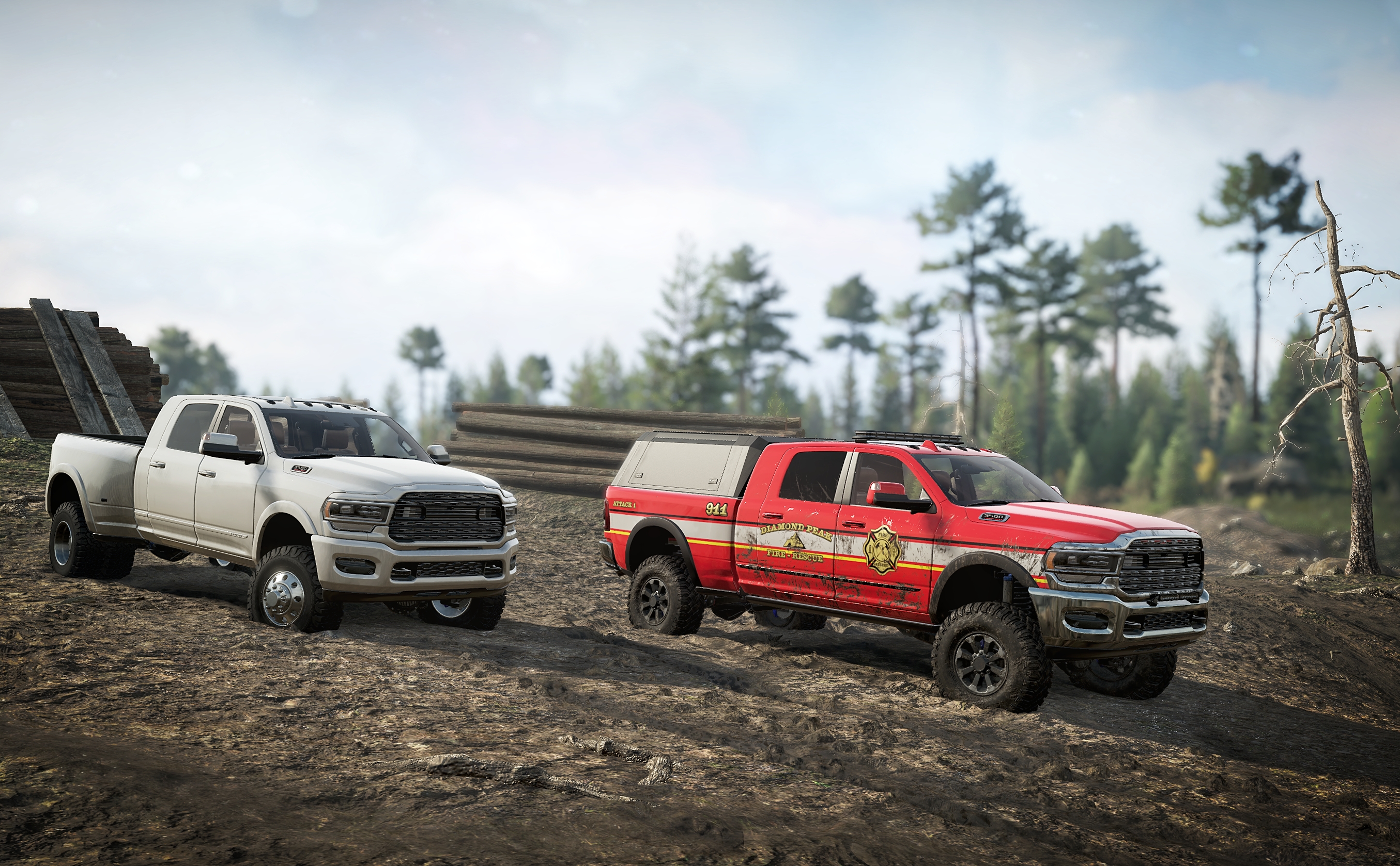 Mega Cab HD — мод SnowRunner с mod.io