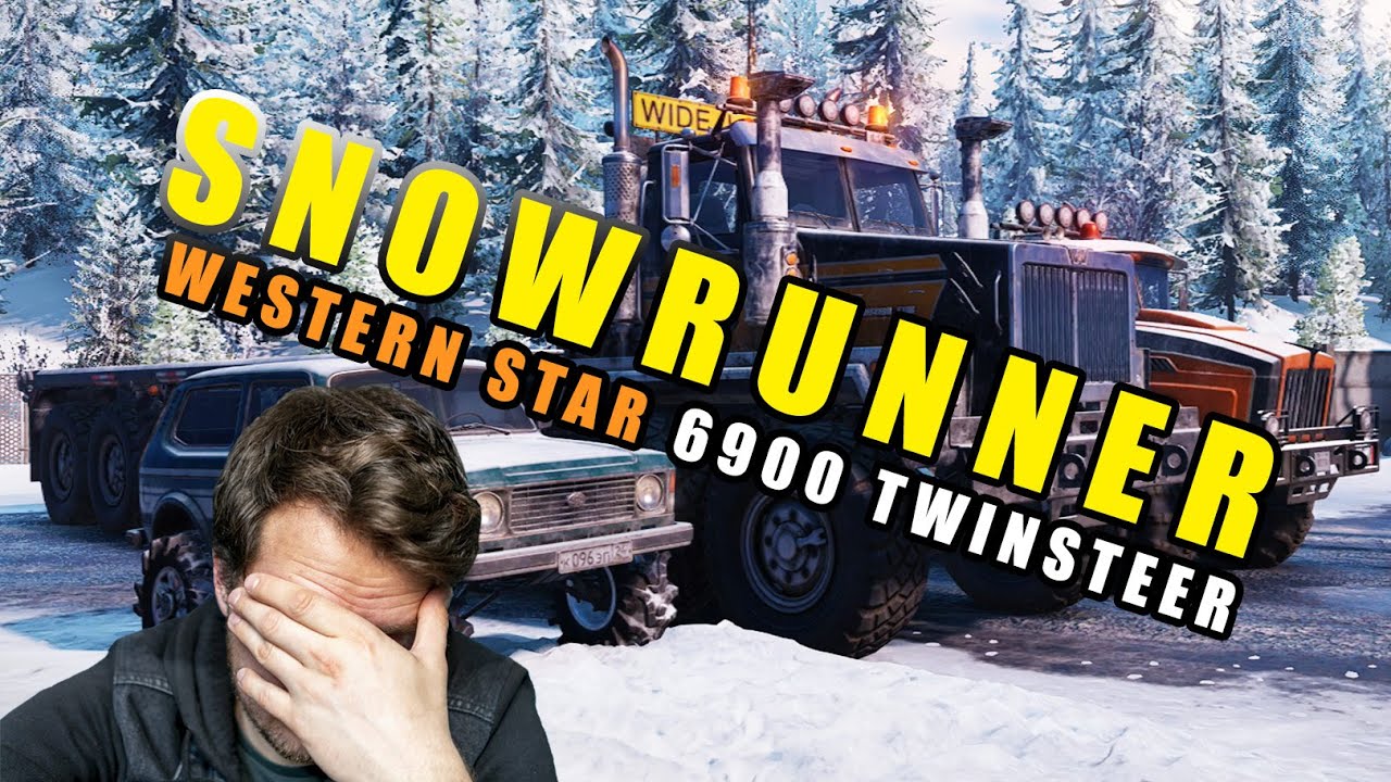 Western Star 6900 TwinSteer — грузовик SnowRunner