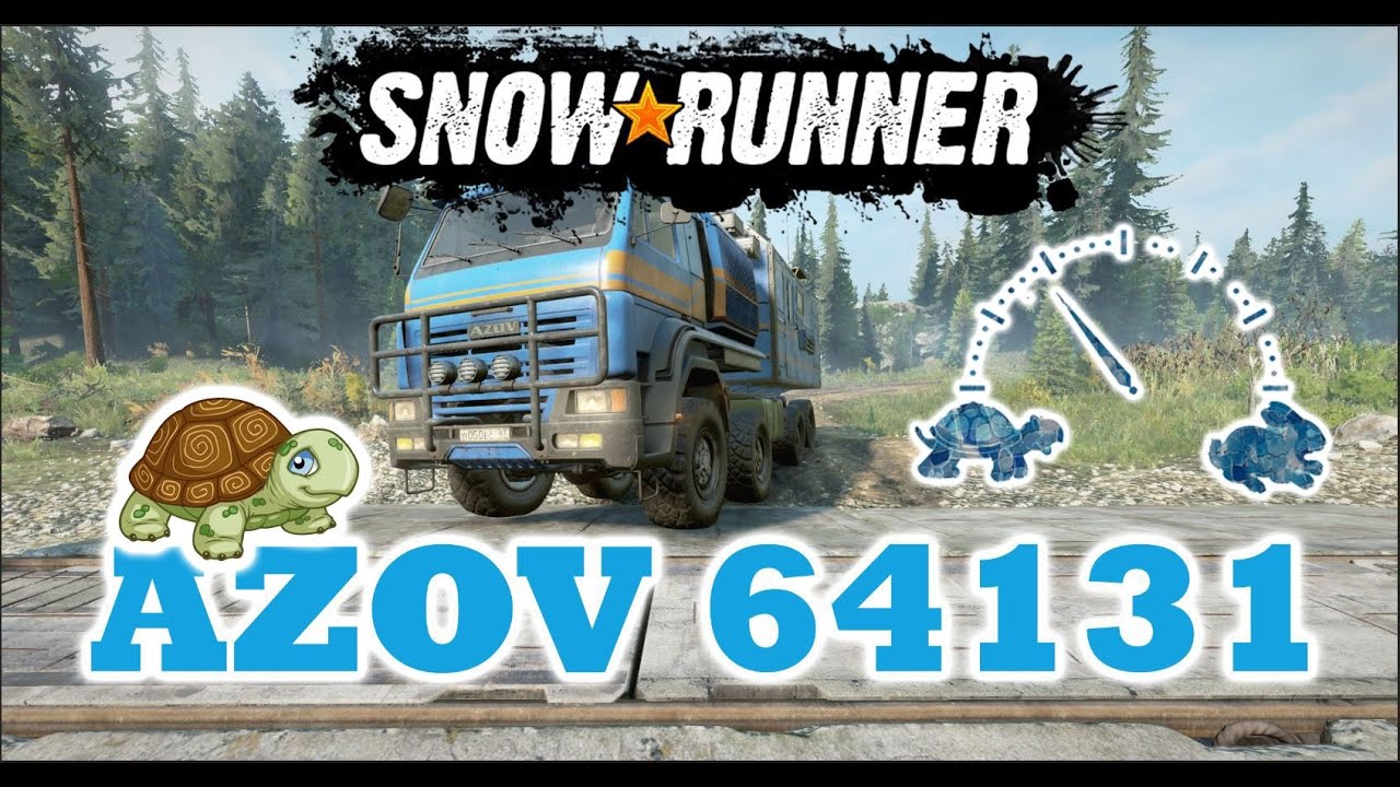 Azov 73210 — грузовик SnowRunner